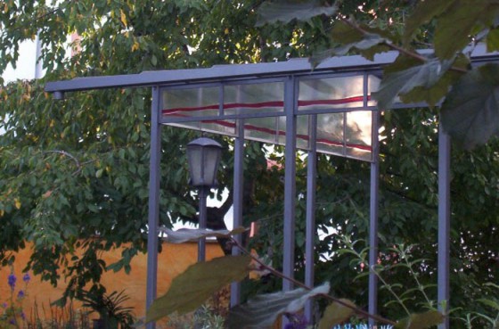 geschmiedete Terrassenüberdachung